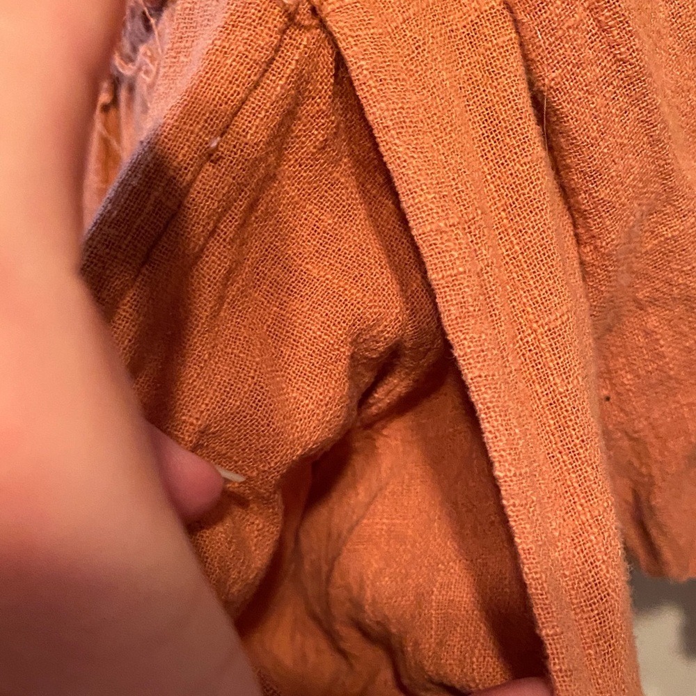 Free People Rust Embroidered Tunic - Picture 9 of 9